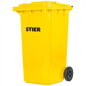 STIER Poubelle grande capacité 2 roues 240 L904683 Cache-poubelles