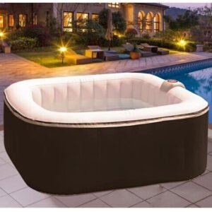 Piscines et accessoires Sunspa Carré gonflable (4 places)