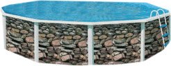 TOI Mur 460 x 120 cm (8527) Piscines et accessoires
