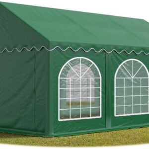 Abris, garages et rangements de jardin Toolport Tente de réception Premium PVC 3 x 6 mvert (7234)