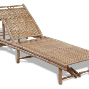 vidaXL Bamboo Lounger 41499 Meubles de jardin