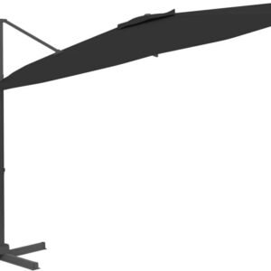 vidaXL Cantilever Parasol 300x300cmblack Protections solaires extérieures