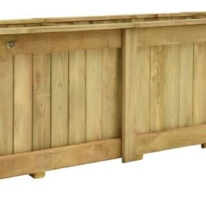 vidaXL Jardinière surélevée 291 x 50 x 50 cm bois de pin imprégné Accessoires pour plantes & fleurs