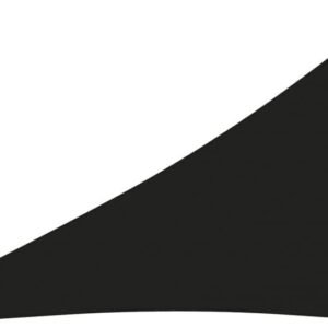 vidaXL Oxford triangular 3x4x5mblack Protections solaires extérieures