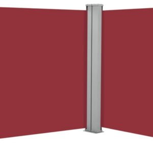 Clôtures et pare-vues vidaXL Retractable side curtain 600 x 100 cmRed