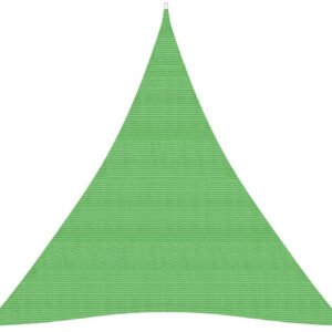 Protections solaires extérieures vidaXL Voile d'ombrage 3 x 4 x 4 m trianglevert