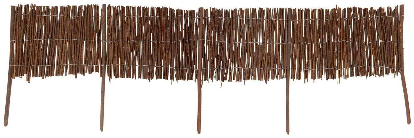 Windhager Bordure en saule 15 x 100 cm (6457) Accessoires pour plantes & fleurs